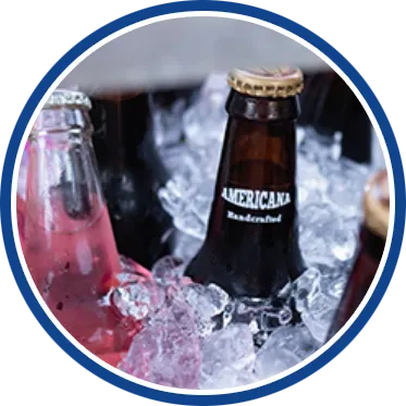 Partybus met drank aanwezig